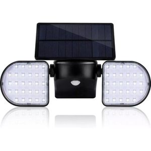 Outdoor Wandlamp Solar Led Light Motion Sensor Wandlampen 30 Led IP65 Waterdichte Dual Licht Hoofd Patio Garage