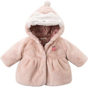 DBW11665 dave bella winter baby unisex hooded cartoon jas baby gewatteerde jas kinderen jas kinderen gewatteerde bovenkleding