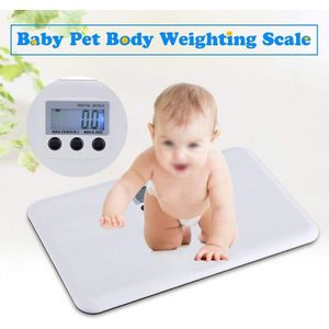 Top Lcd Digitale Elektronische Baby Elektronische Weegschaal Draagbare Plastic Anti-Fall Baby Huisdier Weegschaal 0.3Kg-150Kg