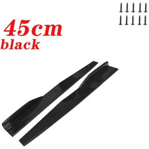 2X 45Cm Voor Alfa Romeo 159 Kia Ceed Rio Cerato Sportage Subaru Foreste Impreza Saab Auto Deur Kant Rok bumper Diffuser Spoiler