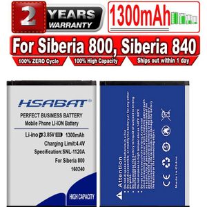 Hsabat 1300Mah 160240 Batterij Voor Steelseries 61298RX, H Draadloze Gaming-Headset, Siberia 800, Siberia 840