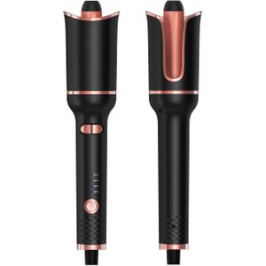 Elektrische Roterende Grote Capaciteit Automatische Curling Wand Lui Doet Geen Pijn Haar Perm Negatieve Ionen Rose Curling Wand