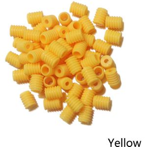 100 Pcs Siliconen Platte Spiraal Gesp Verstelbare Kraal Anti-Slip Masker Gesp Elastische Band Cap Stopper Ear Koord Trekkoord knop