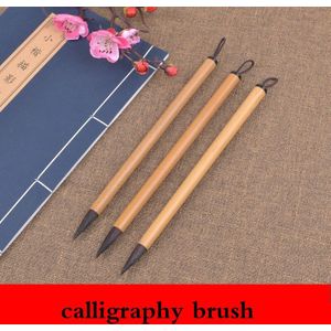 Kalligrafieborstel Traditionele Meerdere Haar Borstel Pen Chinese Landschapsschilderkunst Reguliere Script Cursieve Script Schrijven Pen