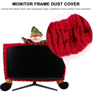 Monitor Stofkap Pc Monitor Protector Kerst Monitor Beschermhoes