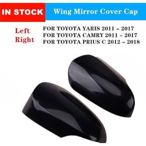 Links Of Rechts Vleugel Cap Side Car Achteruitkijkspiegel Cover Voor Toyota Yaris -17 Voor Camry -17 Voor Prius C -18