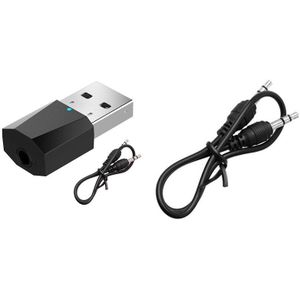 1 Pcs Usb Bluetooth O Zender & 1 Set Draadloze Microfoon Met Fm-zender