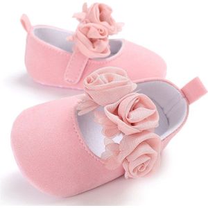 Leuke Baby Pasgeboren Peuter Meisje Crib Schoenen Kinderwagen Soft Sole Prewalker Sneakers Kinderen Anti-Slip Bloemen Patchwork Wieg Schoenen 0-18M