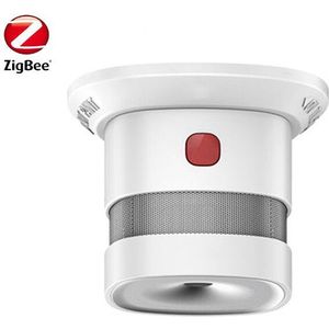 Smart Fire Alarm Sensor EN14604 Goedgekeurd Zigbee Rookmelder Werken Met Kaku Home Assistent Conbee 2
