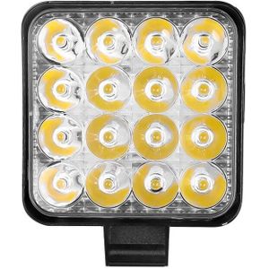 Mini Led 27W 48W Led Verlichting Bar Vierkante Spotlight 12V 24V Offroad Led Licht Bar voor Truck Offroad 4X4 4WD Auto Suv Atv