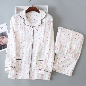 Fdfklak Lange Mouwen Moederschap Kleding Voor Sleep Borstvoeding Pyjama Pyjama Femme Coton Lente Herfst Pijamas Moederschap Set