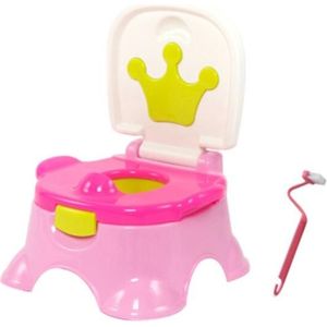 Baby Cartoon Kroon Training Wc Potje Meisje Jongens Travel Carrying Urinoir Pee Wc Trainer Penico Baby Meisje Badkamer Urinoir