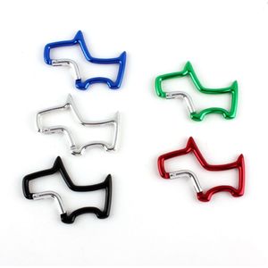 Golftas Sleutelhanger Keten Doggie Vorm Carabina Haak 1pcs