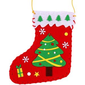 Kerst Kinderen Handgemaakte Sokken Kerstversiering Kinderen Educatief Decoraties Diy Supplies
