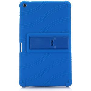 Antislip Shockproof Soft Cover Shell Funda Case Voor Huawei MediaPad T3 8.0 KOB-L09 KOB-W09 Kind Kids Siliconen Case + Film + Pen