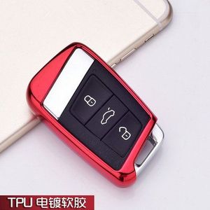 TPU Auto Key Case Auto Afstandsbediening Sleutel Cover Shell Voor Volkswagen VW Passat B8 Skoda Superb A7 Accessoires styling