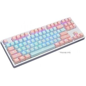 87Pcs/Set PBT Color Matching Light-proof Mechanical Keyboard Keycaps Replacement