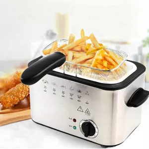 Heteluchtfriteuse Zonder Olie Airfryer 14 liter, Emphsism Mini Oven Friteuse Zonder Olie XXL met 11 Automatische Programma's, 1800W Hetelucht, Receptenboekje en 4 soorten accessoires