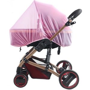 1 Pcs Universal Kinderwagen Mosquito Insect Net Kinderwagen Winkelwagen Veilig Mesh Crib Verrekening Baby Anti Klamboe Outdoor Beschermen