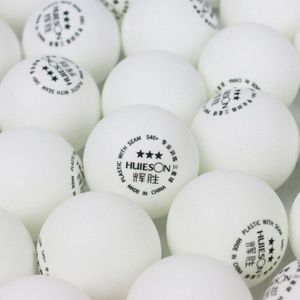 Huieson Materiaal Milieu Tafeltennis Ballen 100Pcs Abs Plastic Ping Pong Ballen 3 Ster S40 + 2.8 G/stks voor De Wedstrijd Training