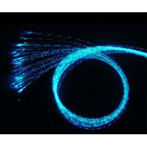 50 ~ 300PCS X 0.75mm X 2Meter sparkle flash punt glow PMMA plastic fiber optische kabel