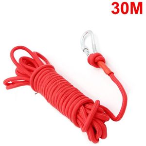 10M/20M/30M Sterke Paracord Touw Neodymium Ring Vissen Magneet Materiaal Diepzee Salvage Herstel zoeken Magneten Met Touw