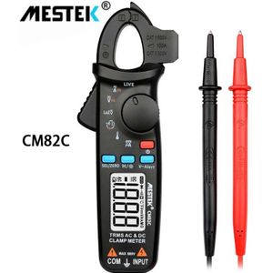 Mestek CM82C Rms Digitale Stroomtang Dc Ac Stroom Spanning Ampere Ncv Ohm Tester Amperemeter Multimeter Elektricien Tool