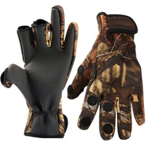 Volledige Vinger Winter Outdoor Handschoenen Winddicht Waterdicht Skid-Proof Warme Handschoenen Voor Vissen Motorrijden Fietsen Wandelen
