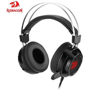 Redragon Sirene 2 H301 Gaming Hoofdtelefoon, 7.1 Usb Surround Sound Headset Computer Oortelefoon Stand Met Microfoon Voor Pc PS3 PS4