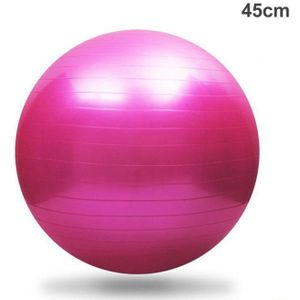 Yoga Bal 45Cm Yoga Pilates Gym Fitness Sport Ballen Balans Oefening Fitball Voor Vrouwen Meisjes Workout Massage Bal