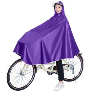 Fiets Regenjas Enkele Poncho 3XL Gedeeld Fiets Mannen En Vrouwen Verdikte Oxford Doek Volwassen Student Rijden Regenjas