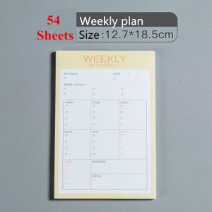 Notebook Kawaii Dagelijks Wekelijks Maandelijkse Jaarlijks Kalender Planner Agenda Schedule Organizer Journal Boek School A4 Bloem