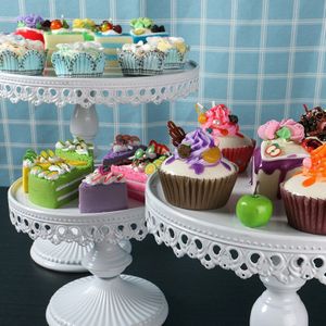 Ronde Ijzeren Prachtige Taart Rack Base Dessert Tray Cupcake Dessert Display Decoratie Tool Bruiloft Verjaardag Kristal Cake Stand