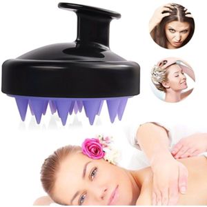 1Pc Spa Afslanken Massage Haar Shampoo Borstel Siliconen Hoofd Body Hoofdhuid Massage Kam Douche Props Haar Wassen Kam Bad borstel