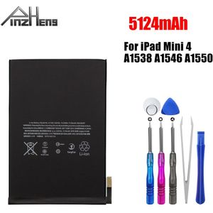 Pinzheng 5124Mah Tablet Batterij Voor Apple Ipad Mini 4 Mini4 Vervanging Bateria A1538 A1546 A1550 Hoge Capaciteit Tablet Batterijen