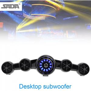 SADA AUX Soundbar Luidspreker Computer Multi-media Vliegtuigen Type Geluid met 3 Luidsprekers Eenheden en Stereo Surround Sound