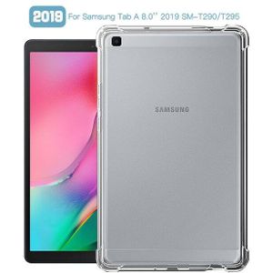 Shockproof Cover Voor Samsung Galaxy Tab Een 8.0 &#39;&#39 SM-T290 SM-T295 T297 8.0&#39;&#39; Case Tpu Silicon Transparant Cover coque Fundas