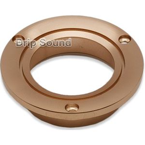 2 "Inch Volledige Aluminium Luidspreker Tweeter Cover Panel Decoratieve Cirkel Speaker Vaste Plaat OD104mm 39.5Mm Gat