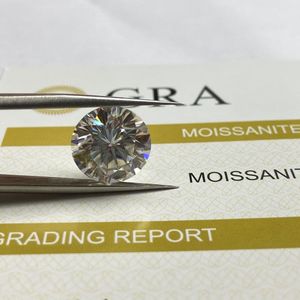 Grown Moissanite 5 Mm 0.5cts Gh Kleur Ronde Vvs Moissanite Steen Losse Moissanite Diamond Voor Bruiloft Ring