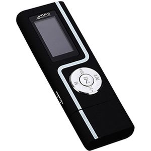 Usb MP3 Speler Digitale Lcd-scherm Recht In De Usb Poort Uitbreidingskaart Socket Fm Radio Draagbare Sport Muziekspeler a40