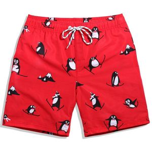 Red heren zwembroek voor zwemmen mannen beachwear badmode mannen zwemmen shorts geometrie gym zwembroek shorts badpak yk36