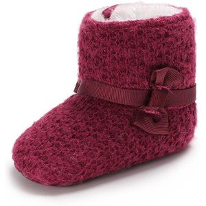 Winter Zoete Breien Pasgeboren Baby Meisjes Prinses Winter Laarzen Eerste Wandelaars Zachte Zolen Baby Peuter Kinderen Meisje Schoeisel Schoenen