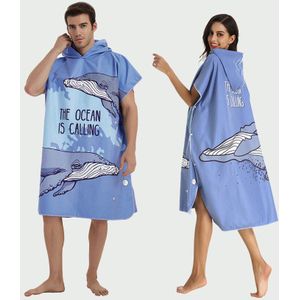 Microfiber Grote Strandlaken Wetsuit Veranderende Gewaad Zwemmen Robe Hooded Badhanddoeken Surf Mannen Vrouwen Poncho Quick Badjas