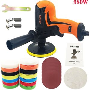 Auto Polijstmachine Verstelbare Auto Polijstmachine Traploze Snelheid Auto Polijsten Machine Hoge Efficiëntie Waxen Tool