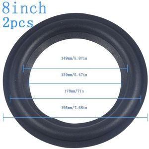 69HA 4/5/6.5/8/10/12 Inch Universele Hoge Elasticiteit Speaker Surround Reparatie Schuim Woofer Edge Vervanging Foam Rubber