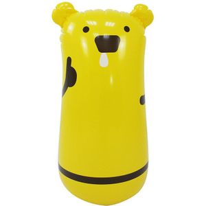 72 Cm Pvc Opblaasbare Tumbler Speelgoed Kinderen Boksen Tumbler Pop Cartoon Opblaasbare Beer Zandzak Opblaasbare Party Props