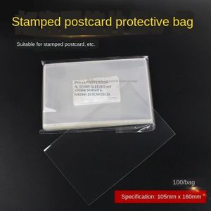 10.5*16.0Cm Beschermen Zak Stempel Tas Senior Beschermen Mail Pouch Opp Verzendkosten Postkaart Mail Pouch