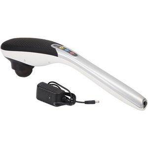 Handheld Elektrische Warmte Diepe Kneden Tissue Massager Cordless en Oplaadbare Stick-4 Verwisselbare Koppen 5 Snelheden 4 Modus