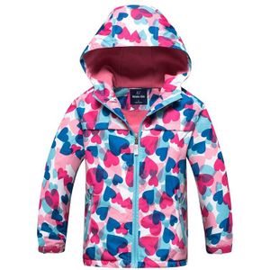 Windscherm Waterdicht Jassen Camouflage Hooded Kids Jongens Kleding Meisjes Kleding Kinderen Jassen Sport Baby Tops Fall Baby Meisje