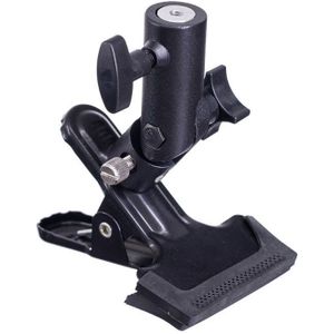 Reflector Clip E-Vorm Klem Licht Stands Attachment Voor Foto Winkel Reflector En Achtergrond Schroef Mount Swivel Adapter